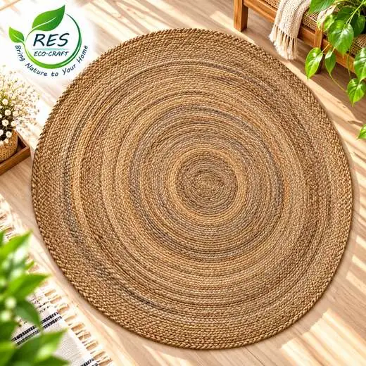 Jute Artisan Spiral Rug by RES Eco-Craft