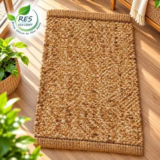 Jute Woven Heritage Rug by RES Eco-Craft
