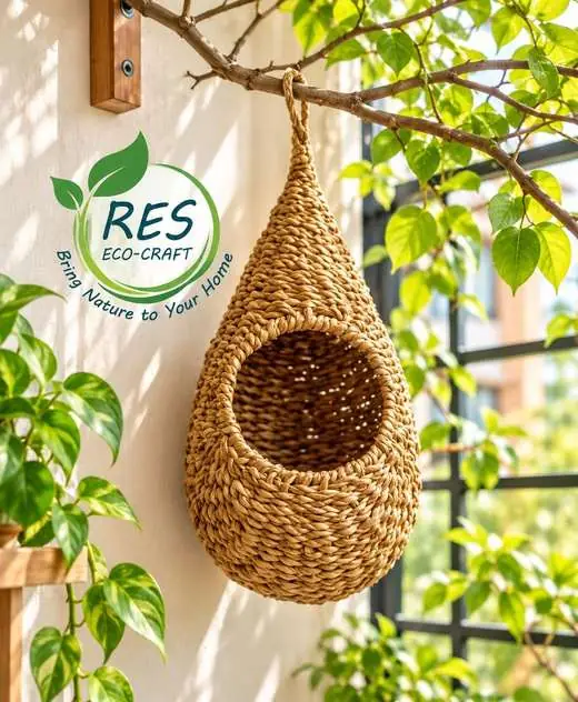 Eco-Craft Seagrass Bird Nest Balcony by RES Eco-Craft