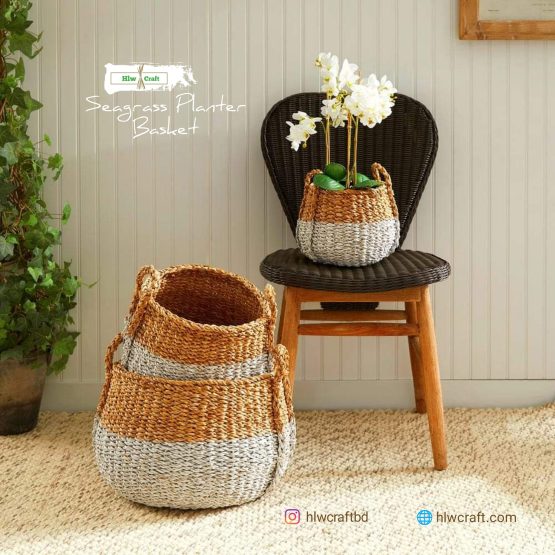 Seagrass Planter Basket