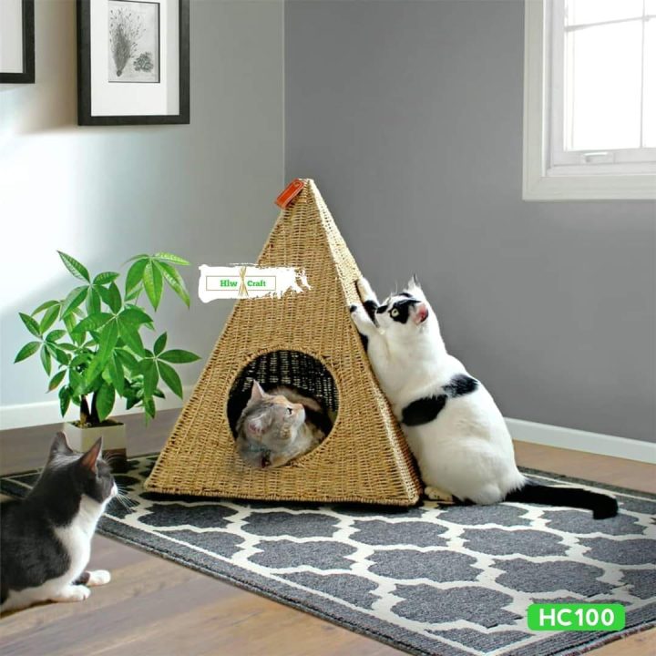 Seagrass Cat Basket - Image 5