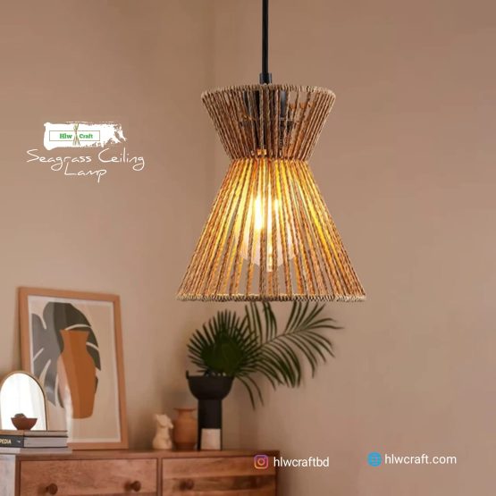 Seagrass Ceiling Lamp