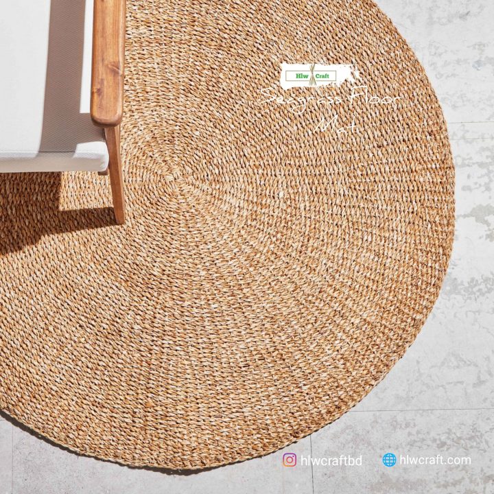Round Seagrass Rug - Image 8