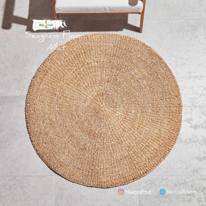 Round Seagrass Rug - Image 7