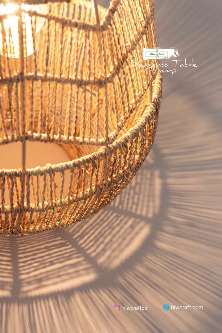 Seagrass Table Lamp - Image 4