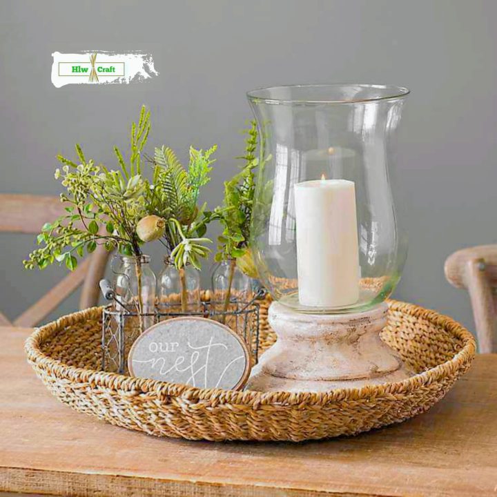 Seagrass Round Tray - Image 4