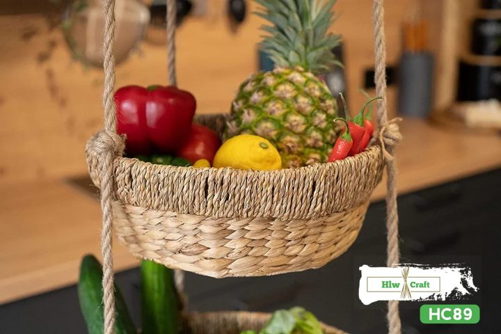Seagrass 3 Tier Hanging Basket - Image 7