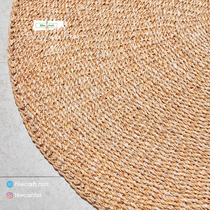 Round Seagrass Rug - Image 6