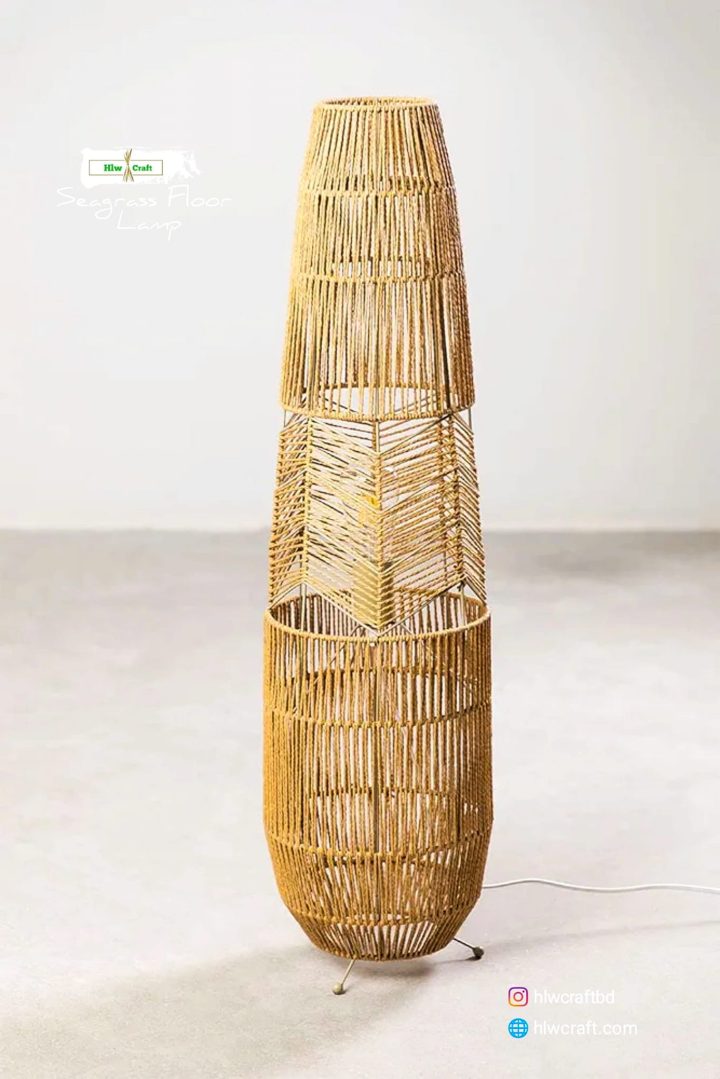 Seagrass Floor Lamp - Image 5
