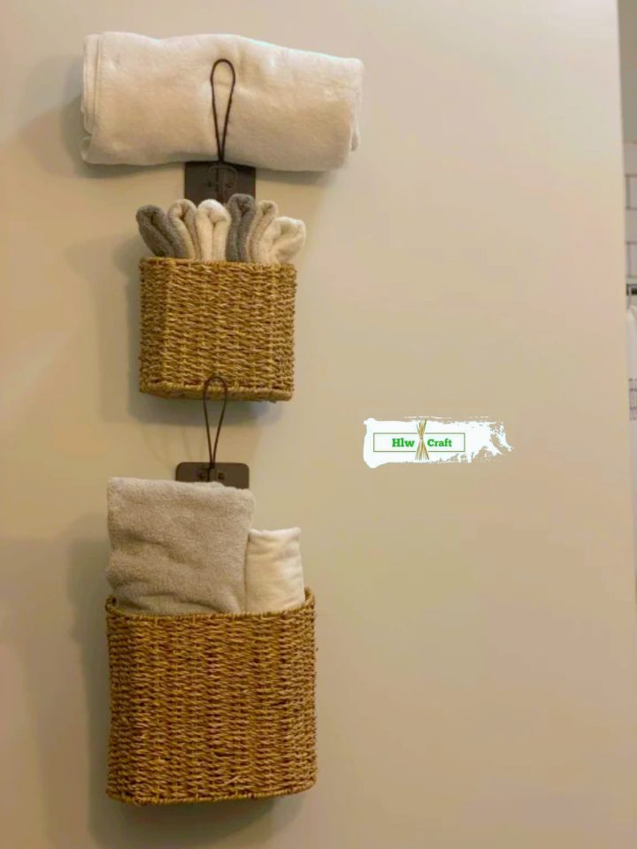 Seagrass Wall Decor Basket - Image 2