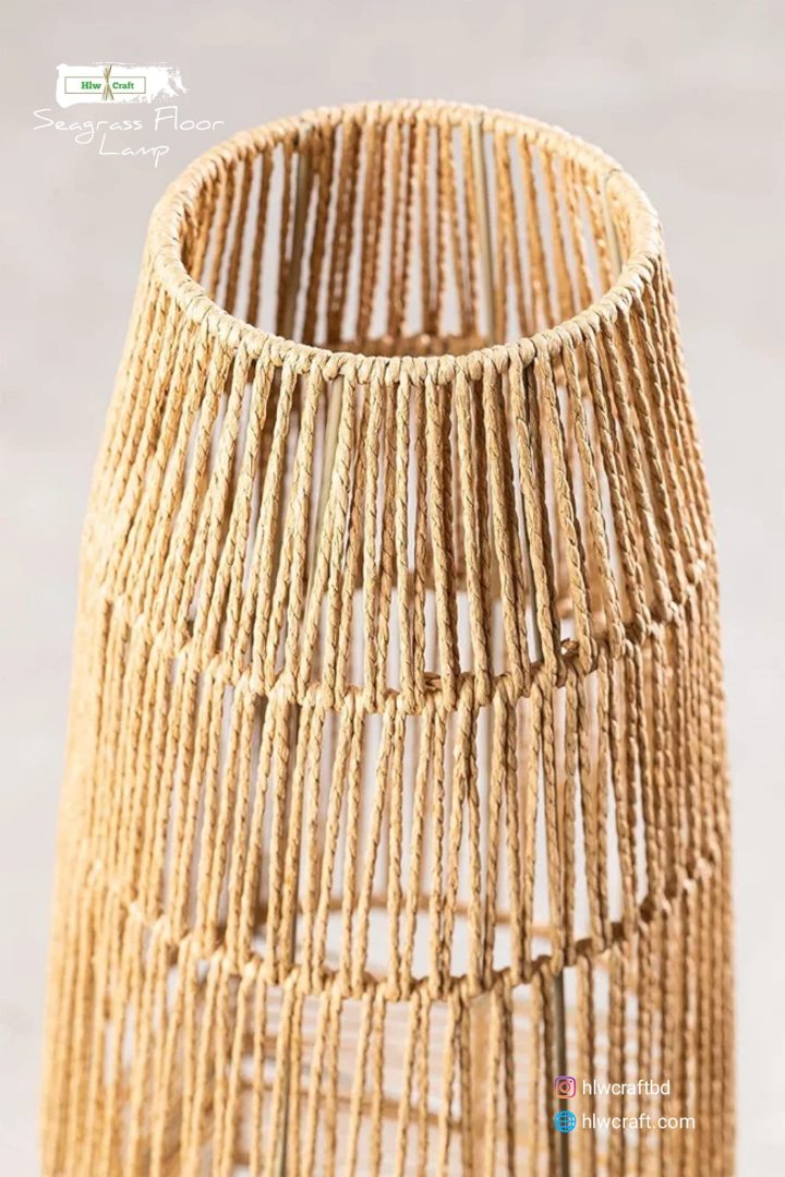Seagrass Floor Lamp - Image 7
