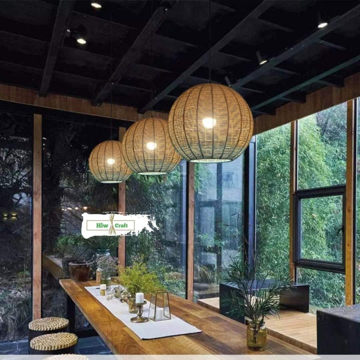 Seagrass Hanging Lamp - Image 5