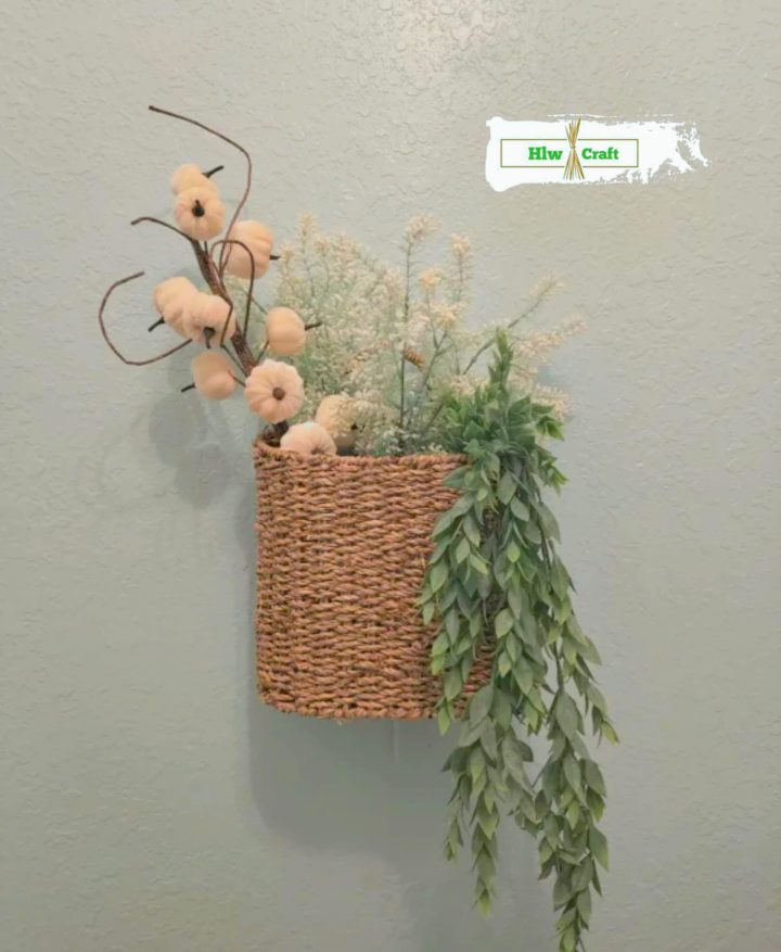 Seagrass Wall Decor Basket - Image 6