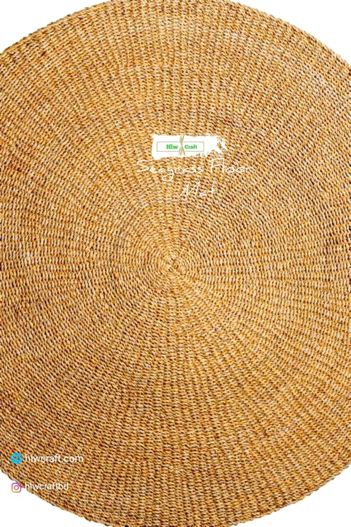 Round Seagrass Rug - Image 5