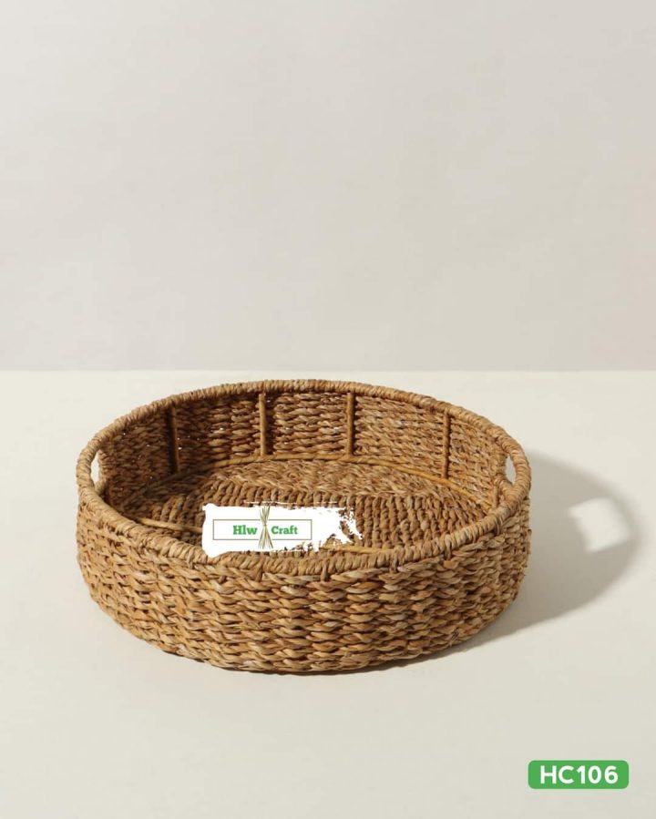 Seagrass Round Tray 2 - Image 3